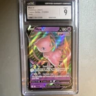 Pokemon TCG 2021 Fusion Strike Mew V 113/264 Ultra Rare Full Art Holo CGC 9