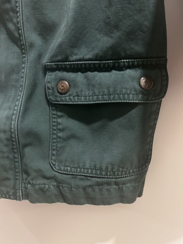 Disney Store Explorer Mickey Lined Chore Coat Jacket Boys Small Green Back Hit - Picture 5 of 18