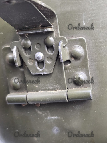 EARLY GERMAN ARMY - CANTEEN - FROM 1959 WITH PLASTIC / WOOD COATING - RARE! - Picture 14 of 16