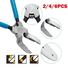 2/4/6Pcs Car Fastener Clip Panel Puller Plier Tool Push Retainer Pin Rivet Trim