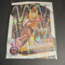 Panini 2025 Prizm WNBA Rickea Jackson #118 Los Angeles Sparks Basketball Card