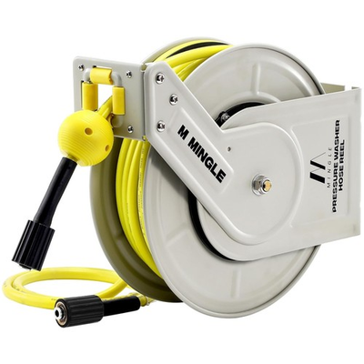 #ad #ad Heavy Duty Retractable Pressure Washer Hose Reel $191.99