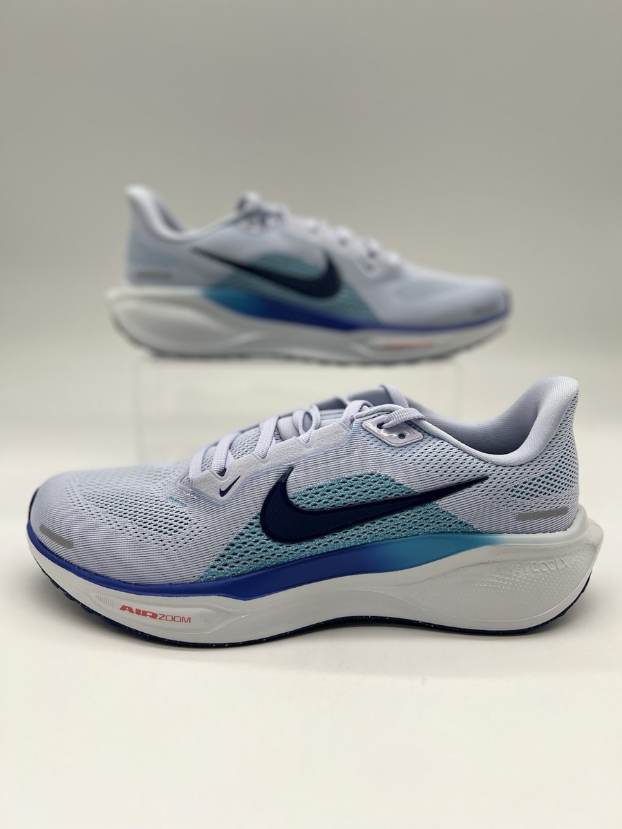 Mens Size 8 Nike Air Zoom Pegasus 41 Ghost Blue Sneaker FD2722 014