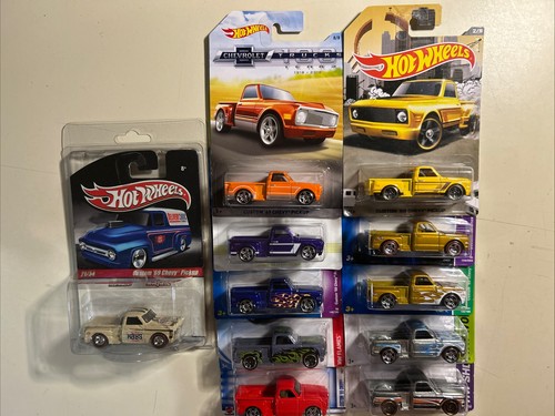 Hot Wheels 1969 Chevy Truck Treasure Hunt Lot