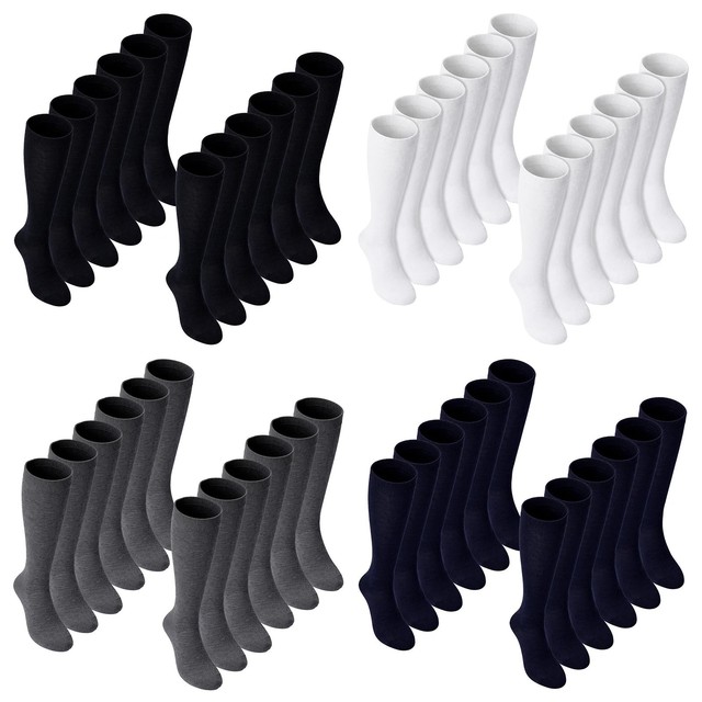 Bamboo Blend Infant Knee-High Socks