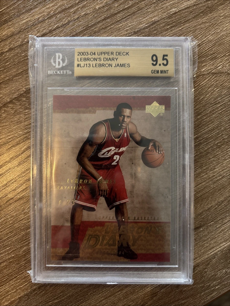 LeBron James Grade 9.5 Basketball Rookie Sports Trading Cards