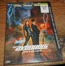 THE AVENGERS 1998 DVD/RALPH FIENNES/UMA THURMAN/SEAN CONNERY/NEW & SEALED!