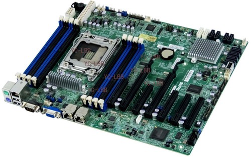 Supermicro X9SRL-F ATX Motherboard LGA2011 Intel C602 DDR3 for E5-16/2600 CPU - Picture 3 of 4