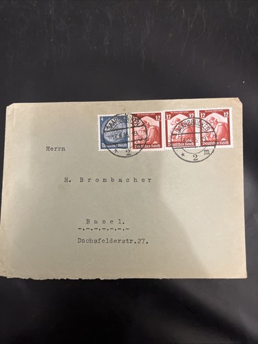 DR Brief MiF - Saarbrücken 13.08.1935 - A315