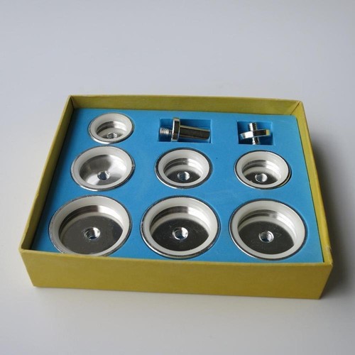 Matrici per lunetta orologio per pressa cristallo 5500A 5500C set di 7 matrici interchangea - Foto 3 di 5