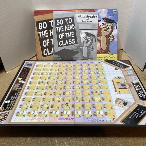 Hasbro Go To The Head Of The Class classic all-family quiz board game 2005 NEW - Picture 3 of 6