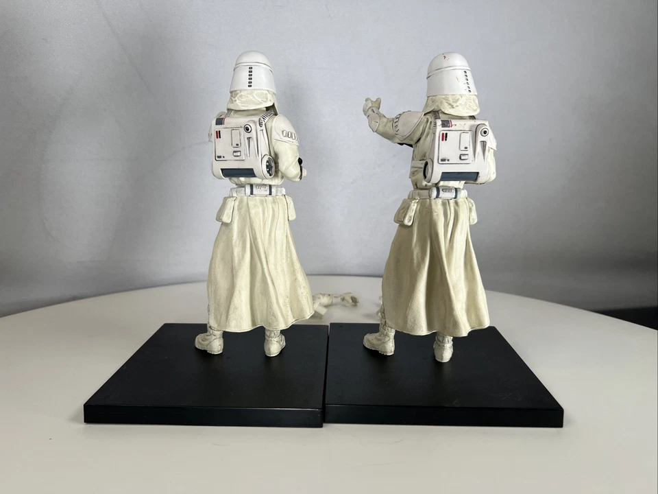 Star Wars Kotobukiya ARTFX Snowtrooper Lot – 2 Figures + Extra Arms Loose ESB - Image 4 of 4