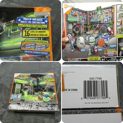 HEXBUG Junk Bots Factory Collection Metro Sewer System 285+ Pieces Sealed NEW