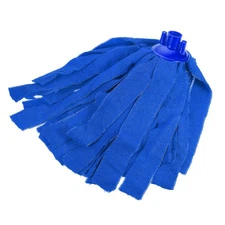Microfiber Cloth Mop Heads Replacement 31cm Length Cleaning Pads Blue