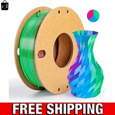 Silk PLA 3D Printer Filament Triple Color Silk PLA Filament 1.75Mm 3D Printing
