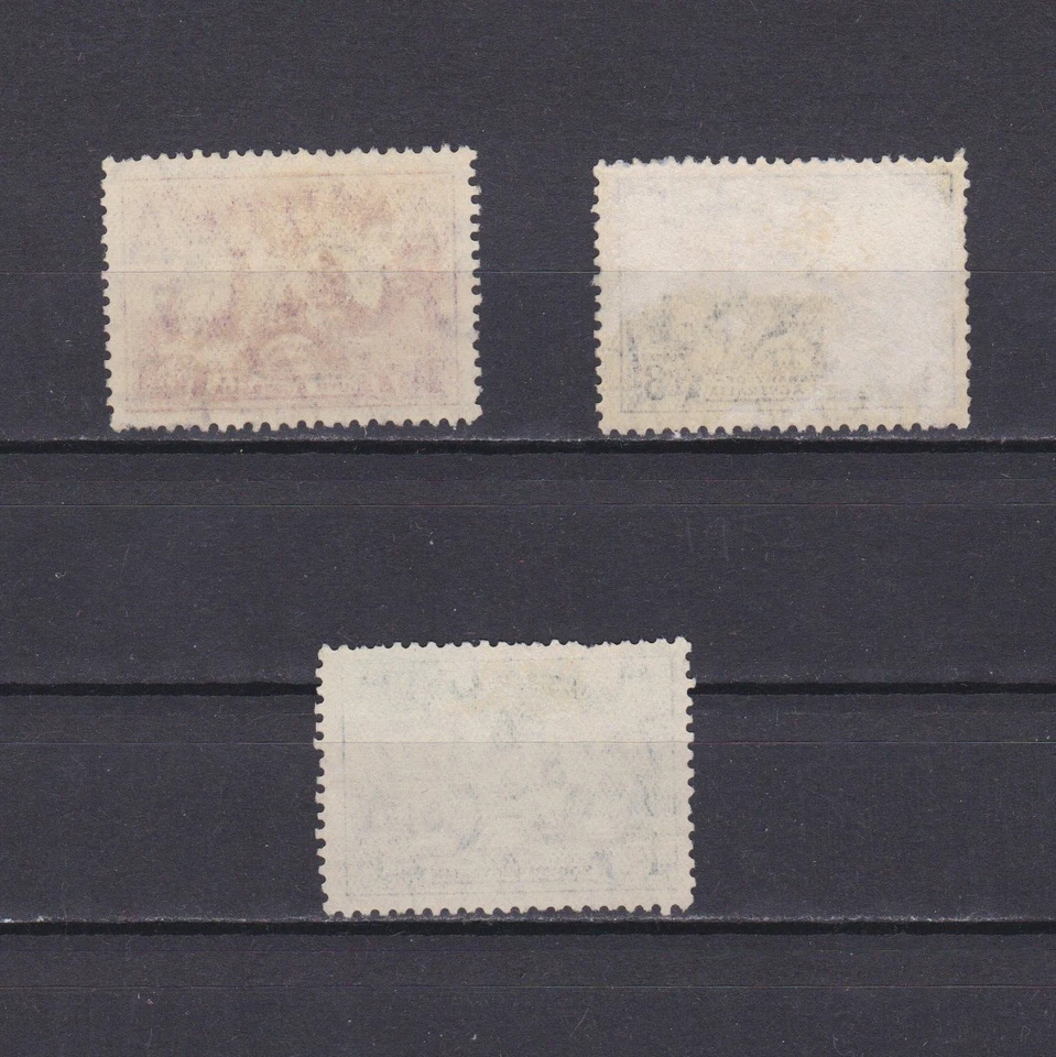 AUSTRALIA 1936 Sc# 159-161 Proclamation tree Architecture Used - Image 2 of 2