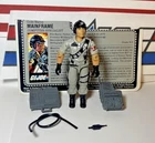 GI Joe Mainframe 1986 v1 *100% COMPLETE w/File Card, Near Mint!* Vintage ARAH