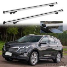 For Chevy Equinox 53'' Aluminum Top Roof Rack Cross Bar Luggage Cargo Carrier
