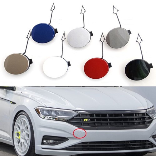 For VW Jetta 31G807241A 2017-2019 Front Bumper Tow Hook Eye Trailer Cover Cap - Picture 1 of 20