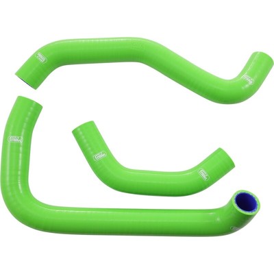 SAMCO Sport Radiator Hose Kit - Green - KAW-101-GN
