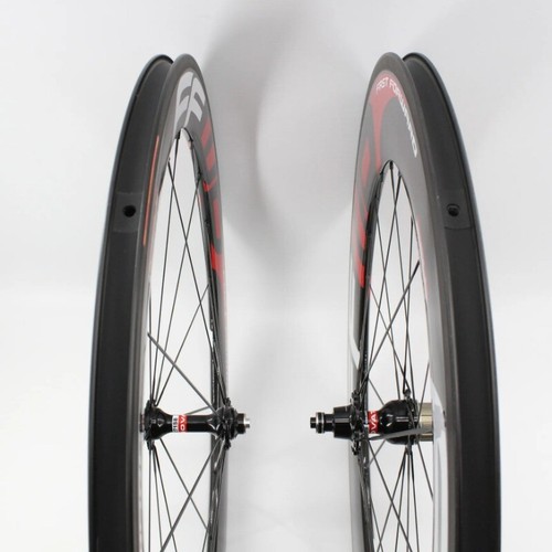 700c Vorne 60mm Hinten 88mm Rennrad Carbon Radsatz Drahtreifen Tubeless Felgen - Bild 9 von 17