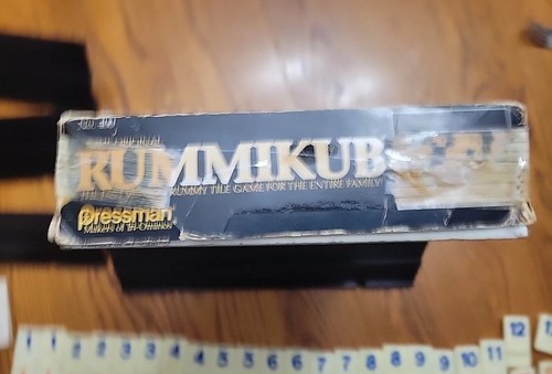 The Original Rummikub Tile Game No. 400 Pressman 1990 Vintage COMPLETE READ - Picture 12 of 23