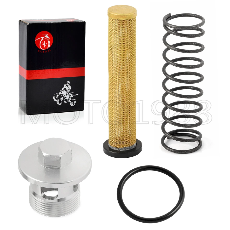 PANTALLA FILTRO ACEITE Y TAPA FILTRO ACEITE Para Kawasaki VULCAN 1500 1600 VN1500 VN1600 Foto 2 de 4