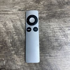 Genuine Apple Silver Remote Control Wireless Handheld Infrared For Apple TVs