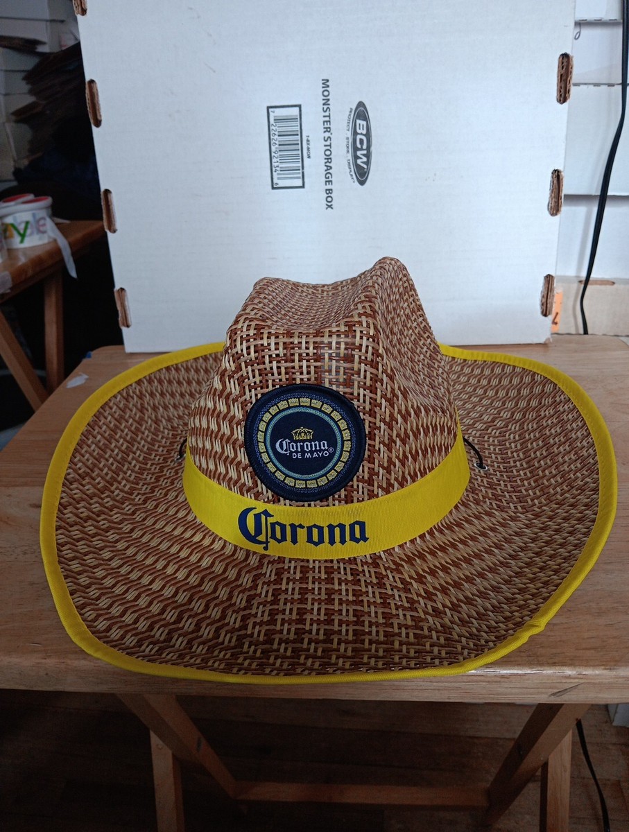 Corona Beer Straw Cowboy Hat New Never Worn Corona Logo Hat | eBay