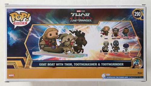 Pop Rides Goat Boat 290 Thor Love and Thunder Funko Pop! Figura Vinilo Marvel NUEVA - Imagen 4 de 6