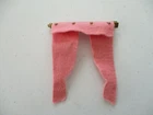 Vintage, Geobra, PLAYMOBIL ,Victorian Mansion 5300 PINK FELT CURTAIN, Clip