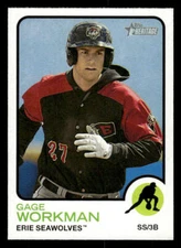 2022 Topps Heritage Minor League #157 Gage Workman Card