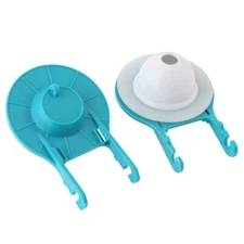 2Pcs Toilet Flapper Ultra High Performance Universal Kit for 2-Inch Flush Valves