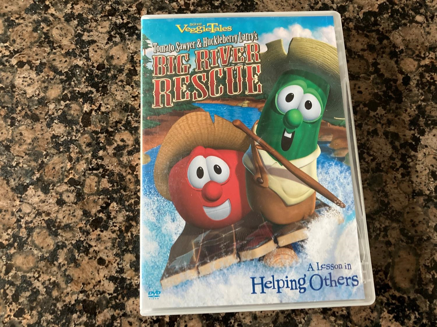 VEGGIETALES BIG RIVER RESCUE DVD FREE SHIPPING