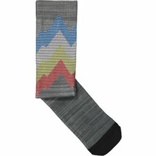 CMP Sportsocken PRINTED TREKKING SOCK grau atmungsaktiv leicht gestreift