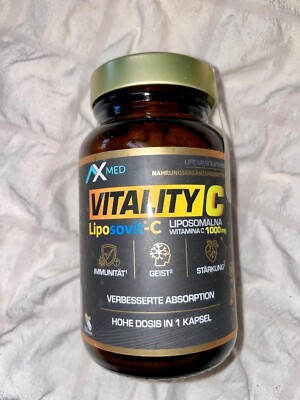 Liposomales Vitamin C - Gehirn, Fokus, Energie, Detox, Anti Aging, MHD