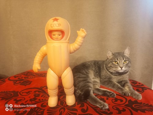 Soviet Ussr Russian Doll - ASTRONAUT COSMONAUT Rare Toy (1960s) Tereshkova - Picture 7 of 24
