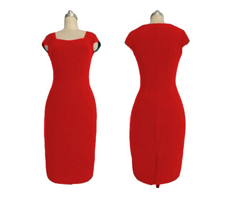DS Women's Ladies Stylish Bodycon Business Cocktail Evening Party Dress - Picture 34 of 40