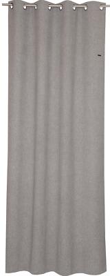 ESPRIT Fertig-Vorhang Harp 70460-010 lightgrey 140x250 cm blickdicht mit Ösen