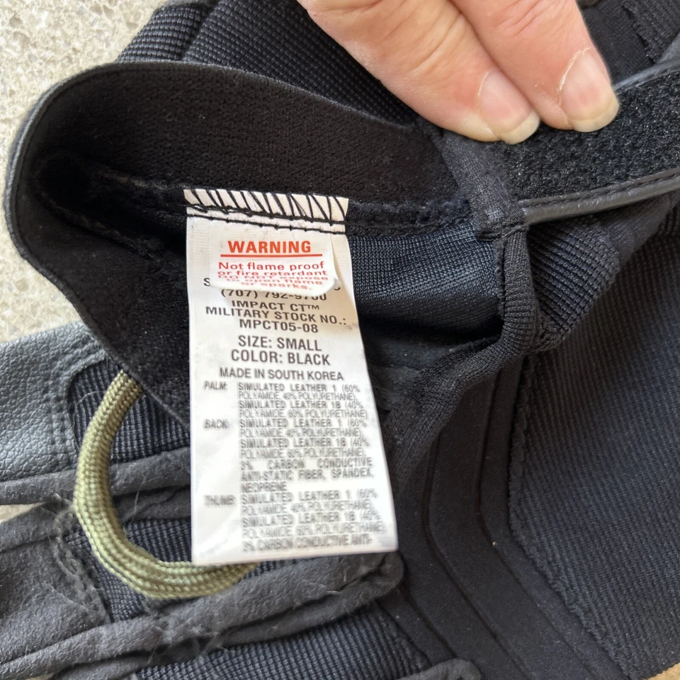 Camelbak Impact CT Glove - Black Size XL US Military Issued Sw Motorsports - Image 3 of 4