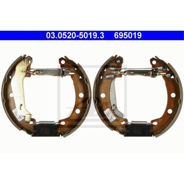 ATE Bremsbackensatz Bremsbacken Hinten FüR Renault Megane I BA0/1_ EA0/1_-image