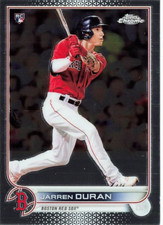 Jarren Duran Rookie Topps Chrome 2022 Baseball Card #113