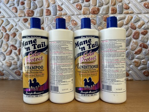 4PK MANE N TAIL COLOR PROTECT SHAMPOO CONDITIONER LARGE SIZE 27.05 OZ - Picture 2 of 2
