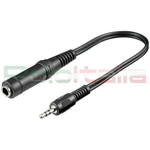 Cavo audio JACK 3,5mm 6,3 prolunga adattatore per cuffie chitarra microfono  hifi | eBay