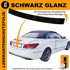LACKSCHUTZFOLIE FÜR MERCEDES E-KLASSE CABRIO A207 2010-2017 SCHWARZ GLANZ