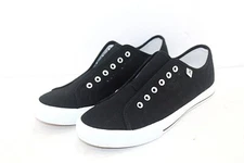 HURLEY womens slip on casual flats shoes sizes 8 and 9 M black canvas upper NEW