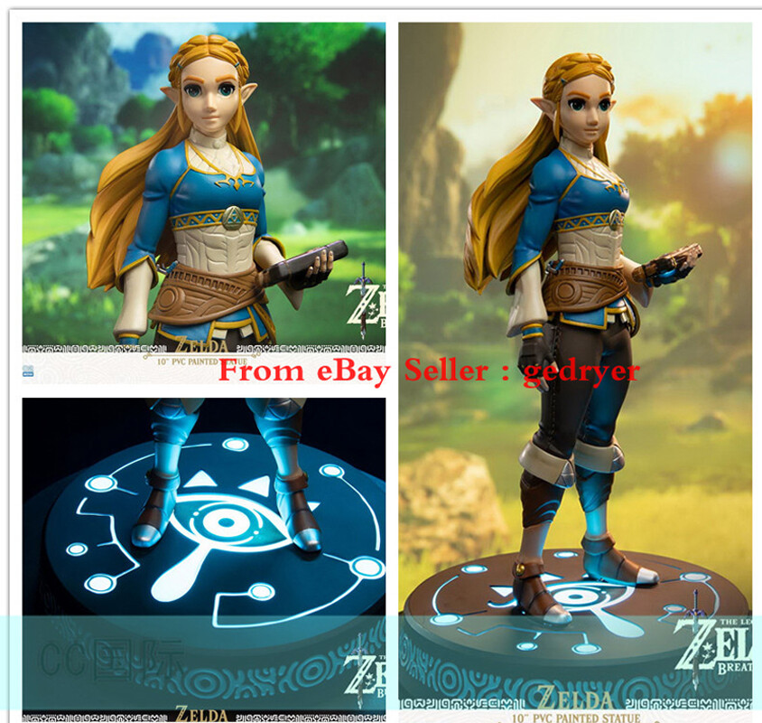 Figurine Legend Of Zelda Breath Of The Wild – Link à Cheval 56 Cm Par First 4 Figures – Collection Luxe First 4 Figures Link Cheval