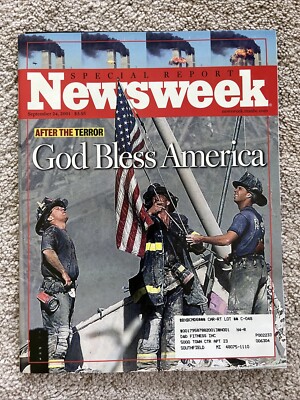 NEWSWEEK MAGAZINE 9-11 After the Terror / God Bless America SEPTEMBER 24 2001
