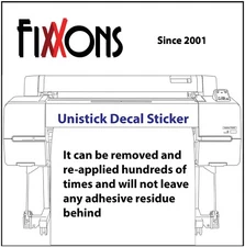 Signage Material for Aluminum Body Vehicles 24" x 50' Roll for Eco Solvent / UV