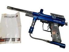 ICON LED Spyder Blue Imagine Clone Electronic E Grip Paintball Gun Semi 3rd Full